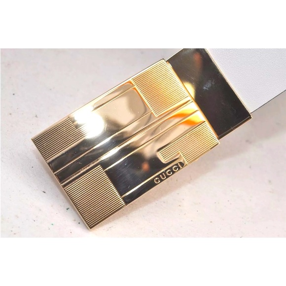 GUCCI REVERSIBLE Belt Black/White EUC - Picture 2 of 11